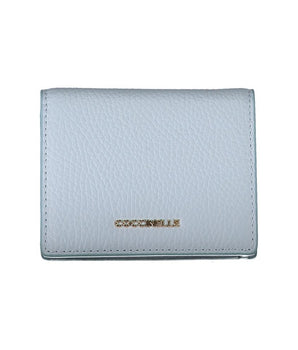 Coccinelle blue leather wallet