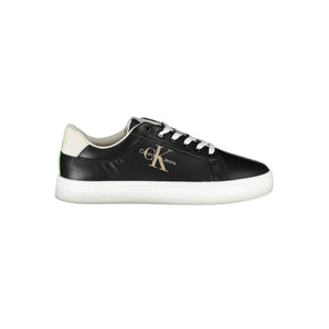 Calvin Klein Black Polyester Sneaker