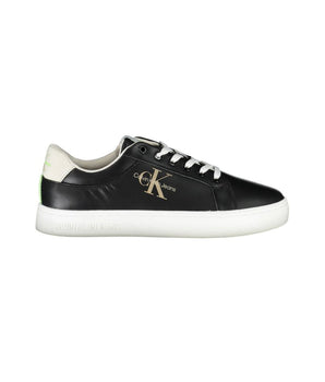 Calvin Klein Black Polyester Sneaker