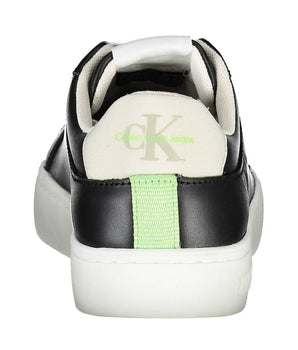 Calvin Klein Black Polyester Sneaker