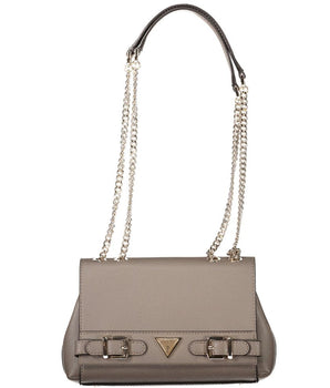 Guess Jeans Brown Polyethylene Handbag