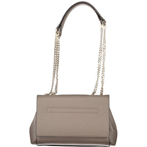 Guess Jeans Brown Polyethylene Handbag