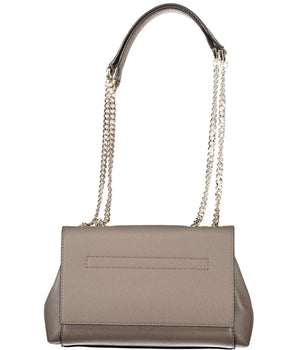 Guess Jeans Brown Polyethylene Handbag