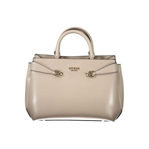 Guess Jeans Brown Polyethylene Handbag