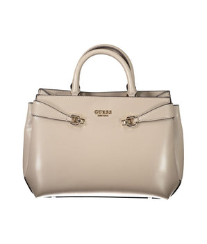 Guess Jeans Brown Polyethylene Handbag