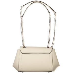 Guess Jeans White Polyethylene Handbag