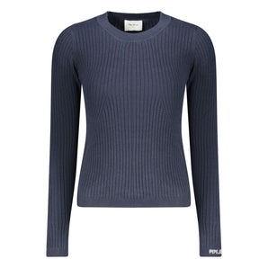 Pepe Jeans Blue Cotton Women's Sweater