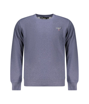 Accademia Militare Blue Cotton Men Sweater