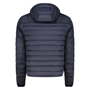 Cavalli Class Blue Polyester Men Jacket