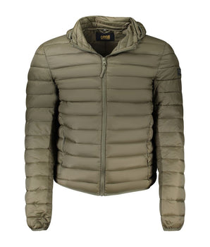 Cavalli Class Green Polyester Men Jacket