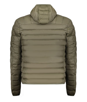 Cavalli Class Green Polyester Men Jacket