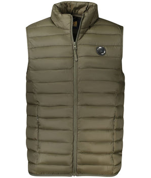 Cavalli Class Green Polyester Men Jacket