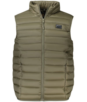 Cavalli Class Green Polyester Men Jacket