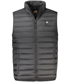 Cavalli Class Black Polyester Men Jacket