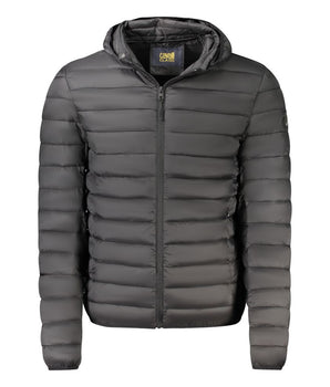 Cavalli Class Black Polyester Men's Jacket