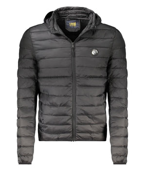 Cavalli Class Black Polyester Men Jacket