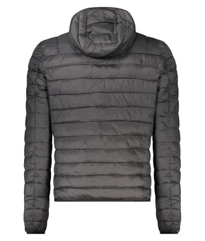 Cavalli Class Black Polyester Men Jacket