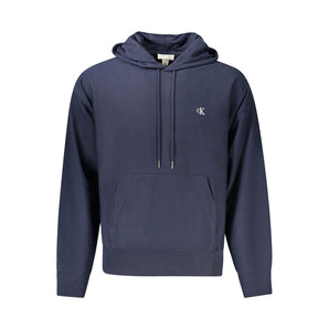 Calvin Klein Blue Cotton Men Sweater