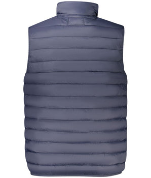 Cavalli Class Blue Polyester Men Jacket