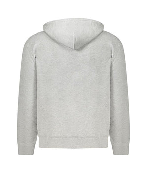 Calvin Klein Gray Cotton Mens Hooded Sweater