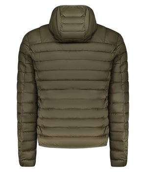 Cavalli Class Green Polyester Men Jacket