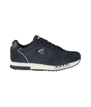 Blauer Blue Leather Men Sneaker