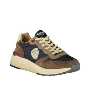 Blauer Blue Leather Men Sneaker