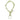 Jil Sander Green Leather Keychains