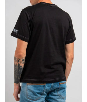 Dolce & Gabbana Black Cotton T-Shirt