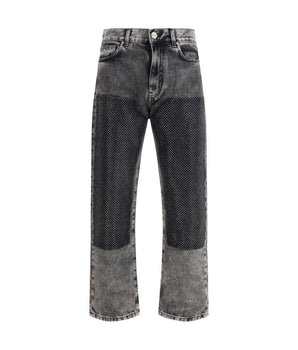 PINKO Gray Cotton Jeans Denim