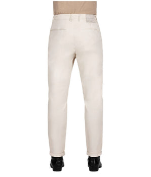 Tramarossa White Cotton Pant