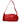 Jil Sander Red Leather Shoulder Bag