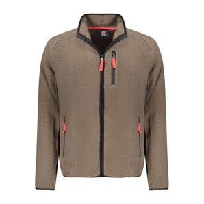 Norway 1963 Brown Polyester Men Sweater