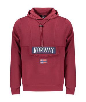 Norway 1963 Purple Cotton Men Sweater