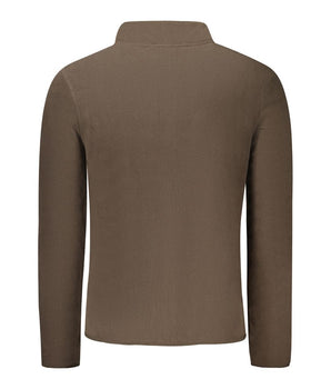 Norway 1963 Brown Polyester Men Sweater