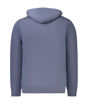 Norway 1963 Blue Cotton Men's Hooded Sweater