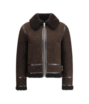 Gucci Brown Leather Jacket