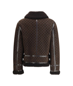 Gucci Brown Leather Jacket