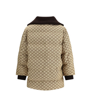 Gucci Beige Cotton Bomber