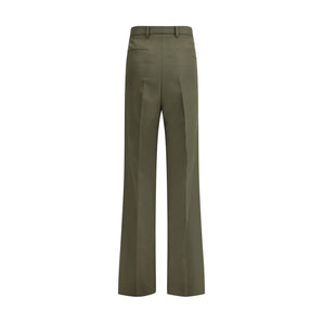 Gucci Green Wool Pants