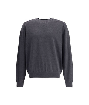 Jacquemus Gray Merino Wool Sweatshirt