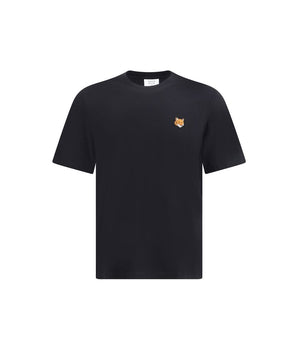Maison Kitsuné Black Cotton T-Shirt