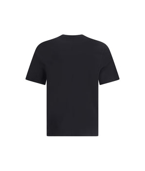 Maison Kitsuné Black Cotton T-Shirt
