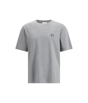 Maison Kitsuné Gray Cotton T-Shirt