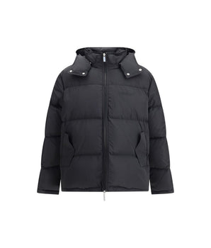 Off-White Black Polyester Full-Length Jacket