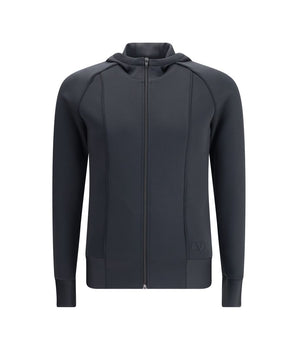 Valentino Black Polyester Sweatshirt