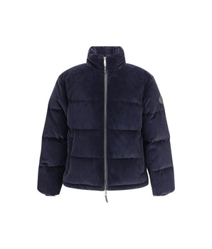 Burberry Blue Cotton Coat