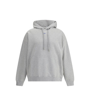 Off-White Gray Cotton Sweatshirt