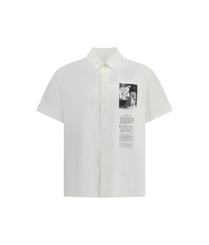 Off-White White Cotton Shortsleeve Shirt