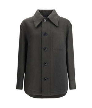 Ami Paris Gray Woolen Clothes